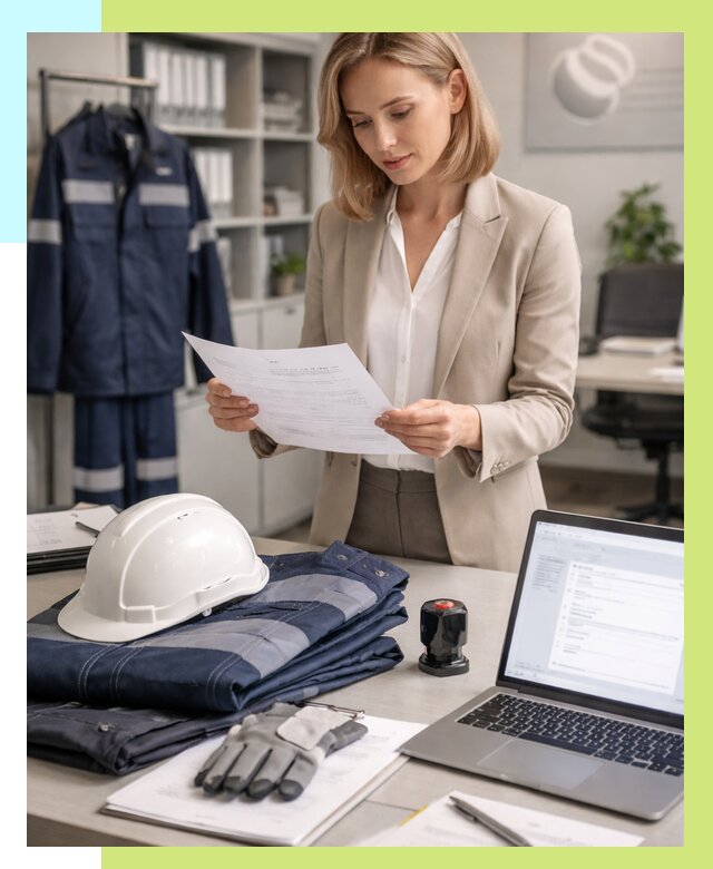 Сертификация спецодежды в Анжере-Судженске от 7180 р. | Алешин-Нжр