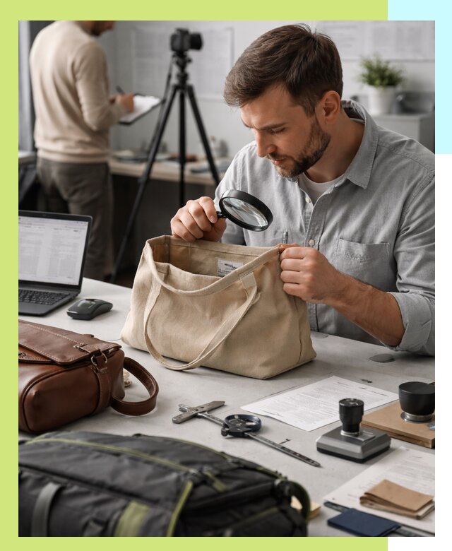 Сертификация сумок в Анжере-Судженске, оформление и получение сертификатов