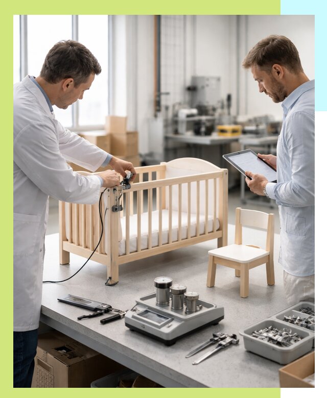 Сертификация детской мебели и проверка безопасности в Анжере-Судженске