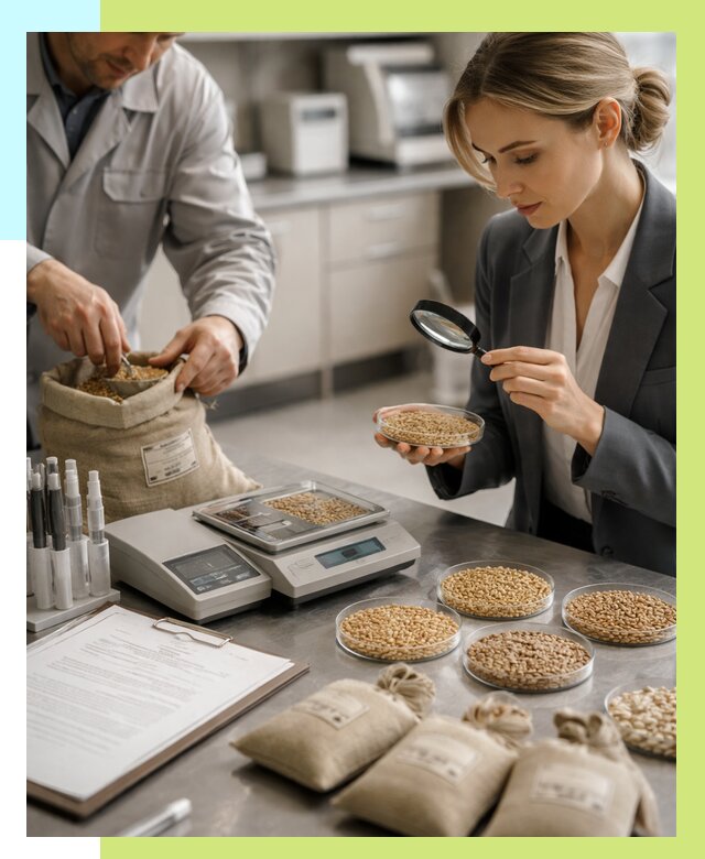 Сертификация зерна в Анжере-Судженске по цене от 15386 р. | Алешин-Нжр