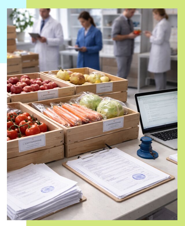 Сертификация овощей и фруктов в Анжере-Судженске от 8718 р. | Алешин-Нжр