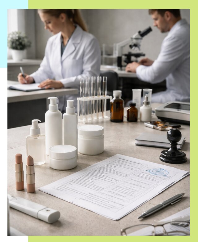 Сертификация косметики в Анжере-Судженске от 20514 р. - Алешин-Нжр