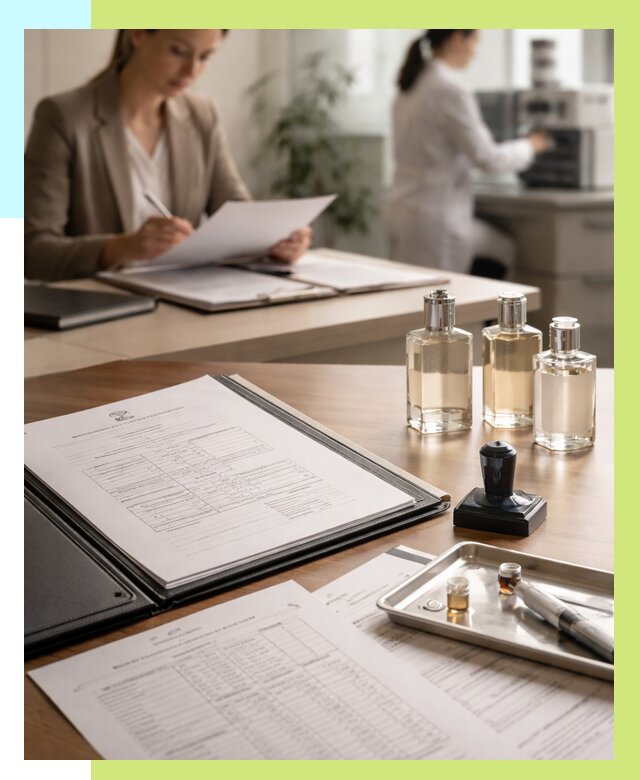 Сертификация парфюмерии в Анжере-Судженске от 15386 р. | Алешин-Нжр