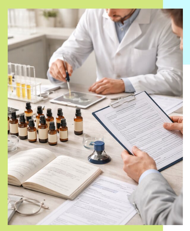 Сертификация эфирных масел и документация качества в Анжере-Судженске