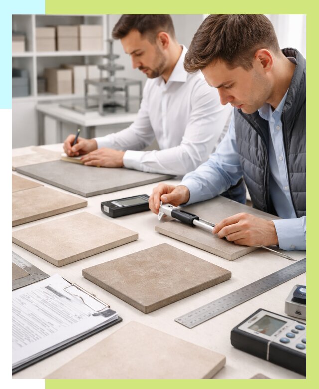 Сертификация плитки в Анжере-Судженске от 25643 р. | Алешин-Нжр гарантия