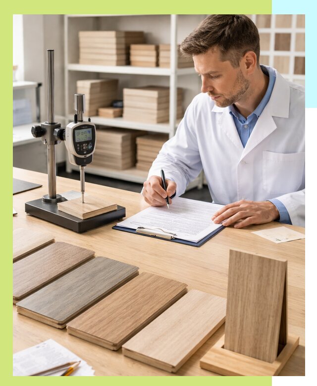 Сертификация ламината с испытаниями и оформлением документов в Анжере-Судженске