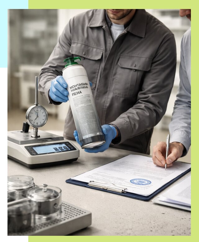 Сертификация монтажной пены в Анжере-Судженске от 15386 р. | Алешин-Нжр