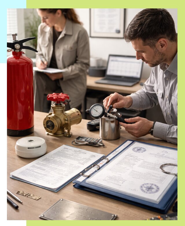 Сертификация пожарного оборудования в Анжере-Судженске от 15386 р.|Алешин-Нжр