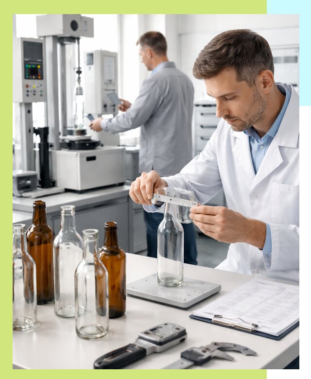 Сертификация стеклянных бутылок и сопутствующей упаковки в Анжере-Судженске