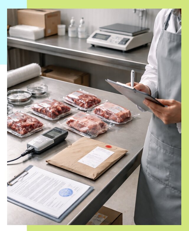 Сертификат на мясо и декларация в Анжере-Судженске от 8718 р. | Алешин-Нжр