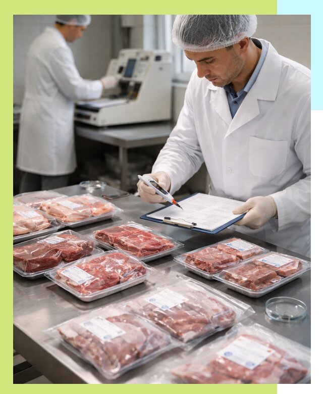 Сертификация мясной продукции и маркировка в Анжере-Судженске