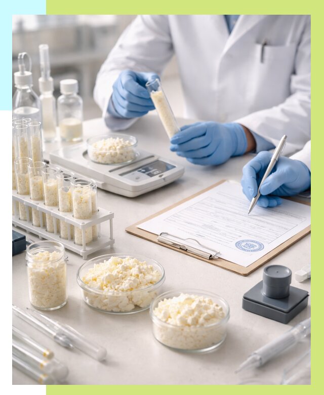 Сертификация творога в Анжере-Судженске от 12308 р. под ключ | Алешин-Нжр