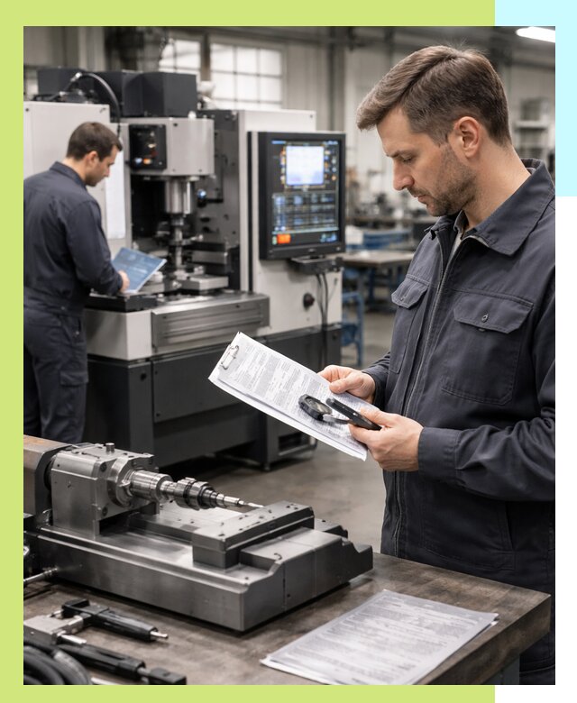 Сертификация станков: оформление документов и испытания в Анжере-Судженске