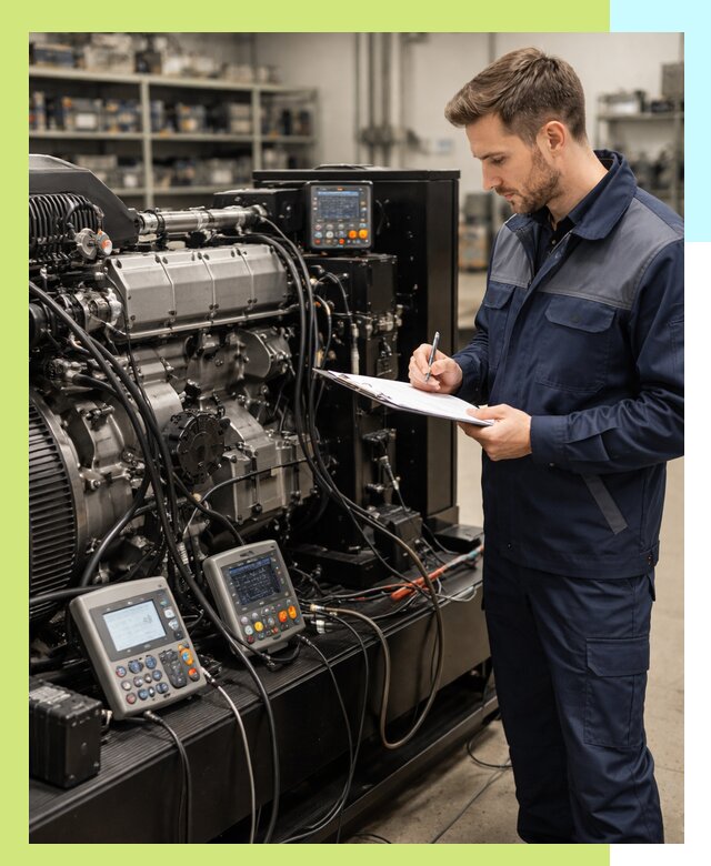 Сертификация дизельных генераторов и их оборудования в Анжере-Судженске
