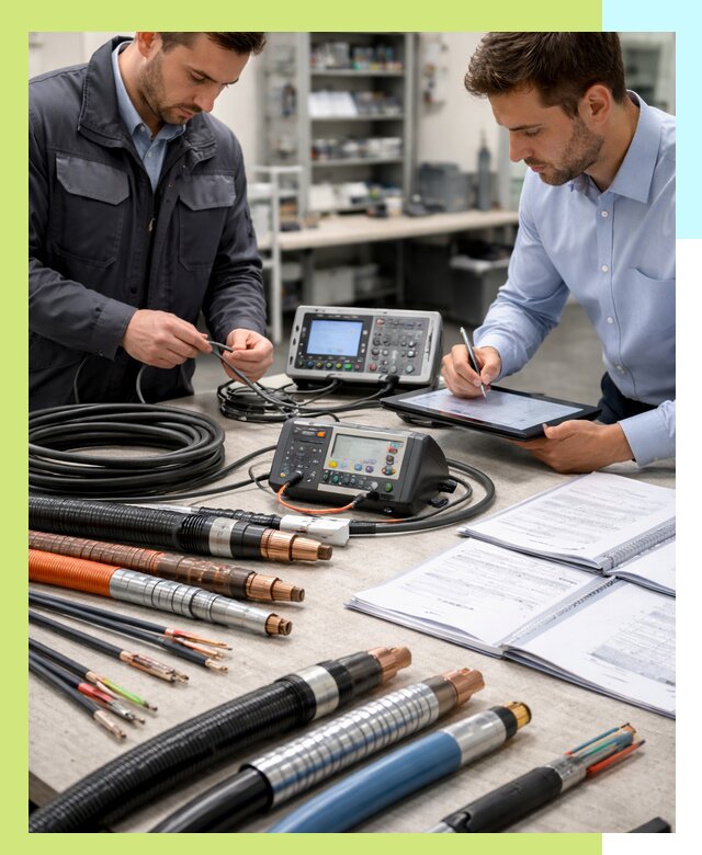 Сертификация кабеля и электропроводки в Анжере-Судженске под ключ