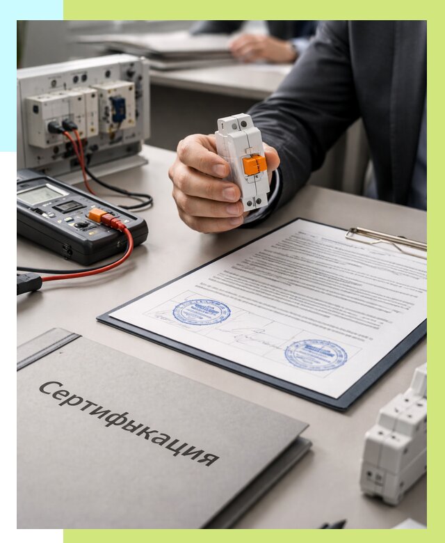 Сертификация выключателей под ключ в Анжере-Судженске от 15386 р. | Алешин-Нжр