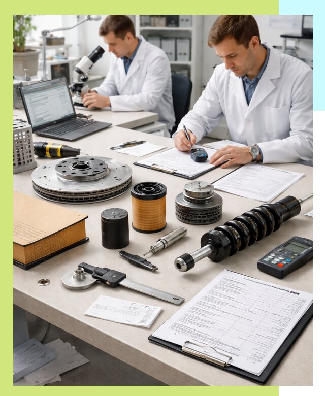 Сертификация автозапчастей и комплектующих в Анжере-Судженске по ГОСТ