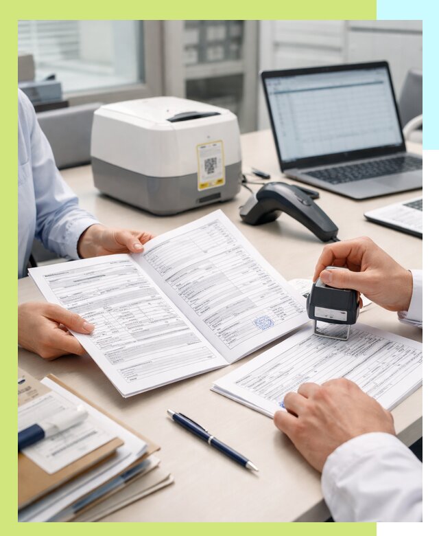 Оформление паспорта на товар и сопроводительных документов в Анжере-Судженске