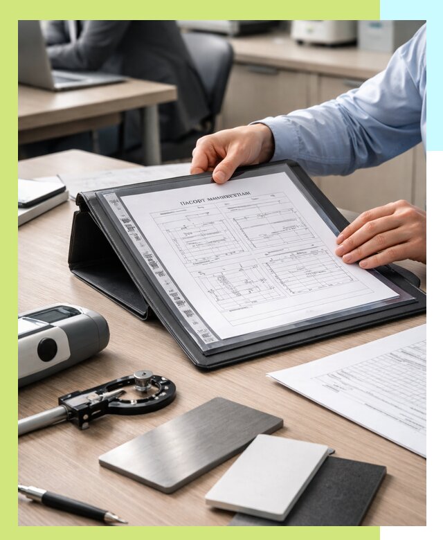 Оформление паспорта материала для продукции в Анжере-Судженске