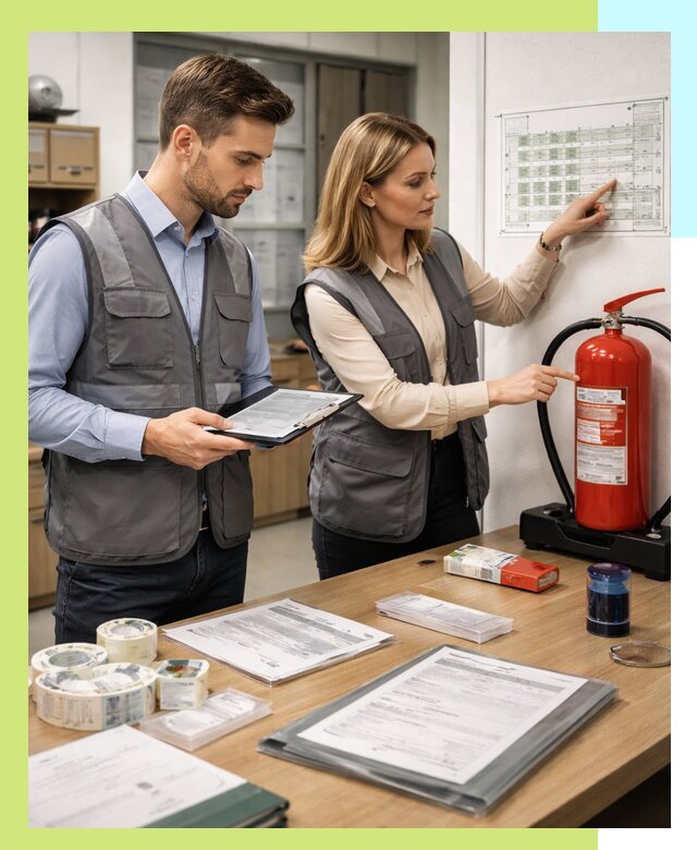 Выдача сертификатов пожарной безопасности для предприятий в Анжере-Судженске