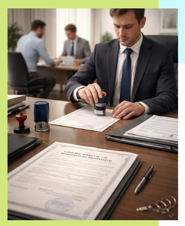 Оформление свидетельства о государственной регистрации в Анжере-Судженске