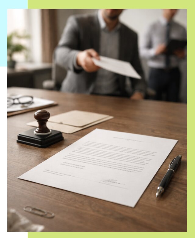 Отказное письмо по сертификации в Анжере-Судженске от 3590 р. | Алешин-Нжр