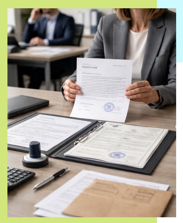 Оформление отказного письма для таможни в Анжере-Судженске с сопровождением