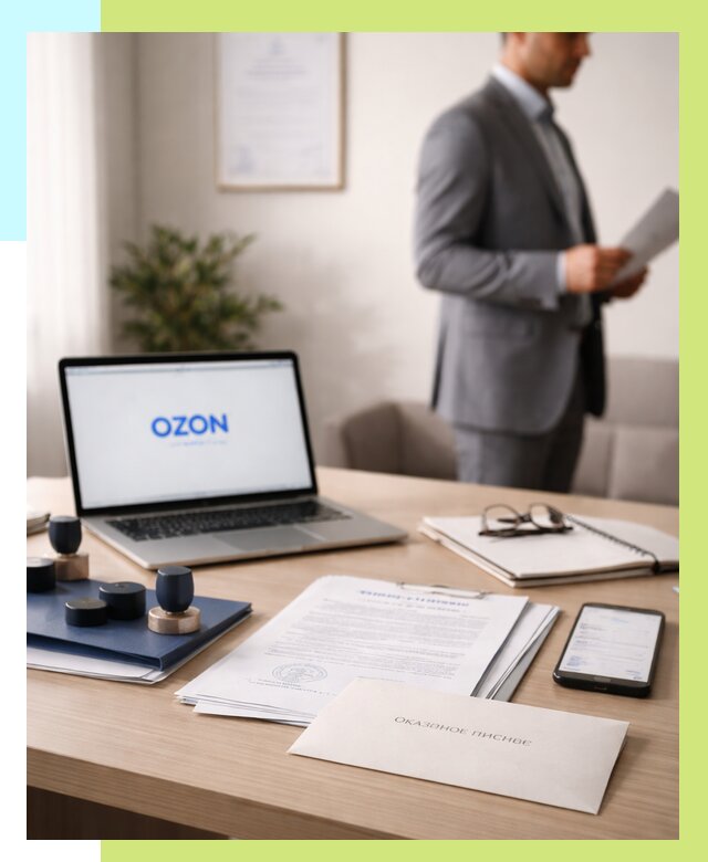 Отказное письмо для Ozon в Анжере-Судженске от 3590 р. | Алешин-Нжр