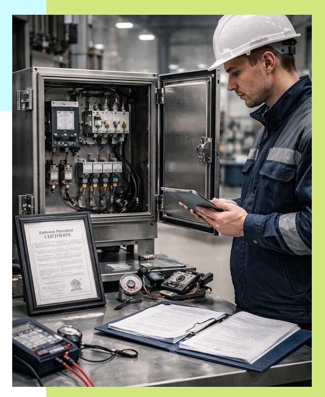 Сертификат взрывозащиты в Анжере-Судженске от 46157 р. | Алешин-Нжр