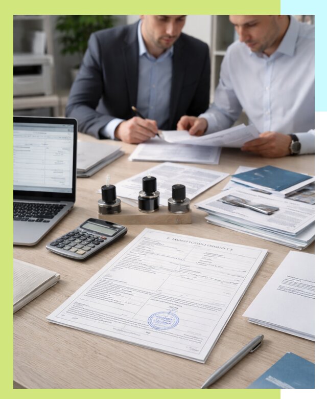 Оформление сертификата происхождения СТ 1 для экспорта в Анжере-Судженске