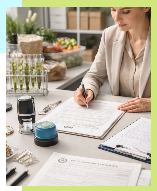 Фитосанитарный сертификат оформить в Анжере-Судженске от 4616 р. | Алешин-Нжр