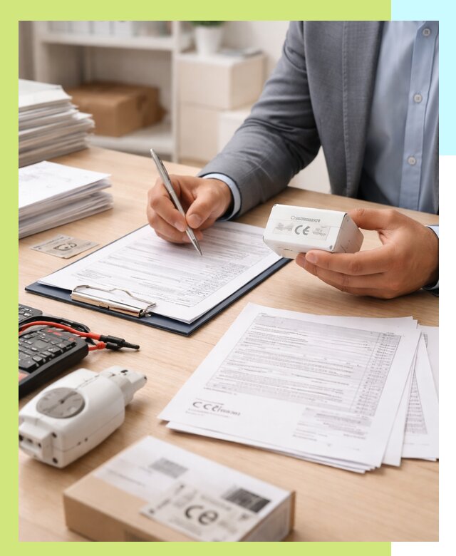 Получение CE сертификата соответствия продукции в Анжере-Судженске