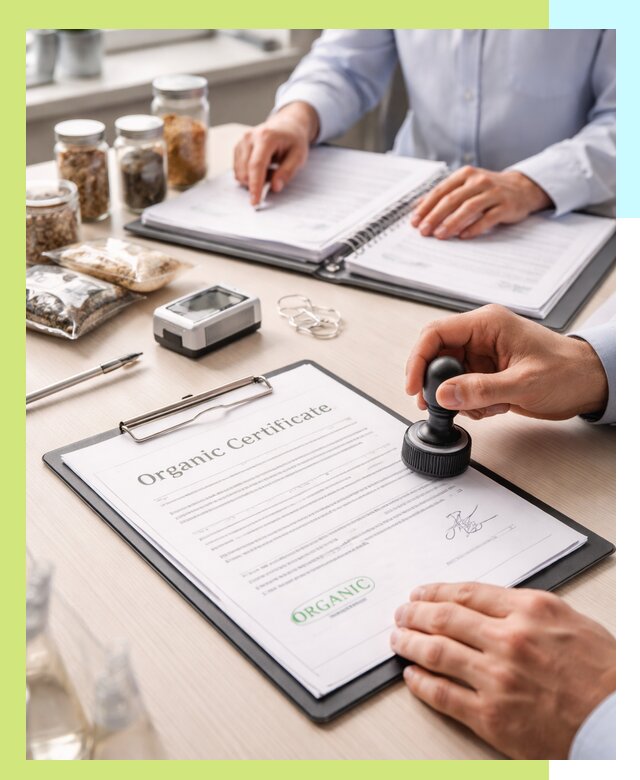 Получение органик сертификата для продукции в Анжере-Судженске
