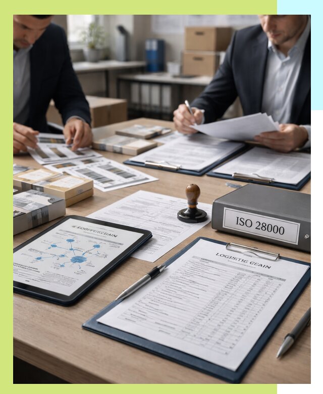 Получение сертификата ISO 28000 по безопасности цепи поставок в Анжере-Судженске