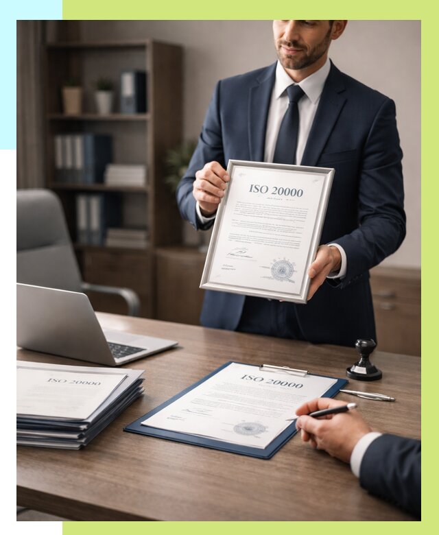 Сертификат ISO 20000 в Анжере-Судженске под ключ от 123084 р., Алешин-Нжр